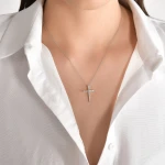0,39 Karat Kreuz-Diamantkette 0,39 Karat Kreuz-Diamantkette