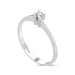 0,15 Karat Diamant Solitärring
