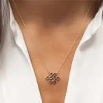 Keltische Symbole – Unendliches Glücksknoten Goldkette (Herakles) Keltische Symbole – Unendliches Glücksknoten Goldkette (Herakles)