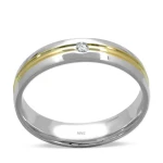 Gold Verlobung Ehering mit Diamant Damenmodell Gold Verlobung Ehering mit Diamant Damenmodell