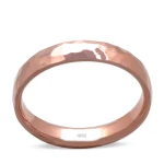 Roségold Verlobung Ehering mit Diamant Damenmodell