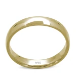 14 Karat Schicker Stil Ehering Herren Modell