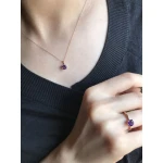 Amethyst Goldkette Amethyst Goldkette