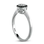 Schwarz-Weiß Diamant-Ring Schwarz-Weiß Diamant-Ring