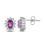 Amethyst Gold Ohrring Amethyst Gold Ohrring