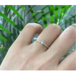0,05 Karat Diamant Solitärring