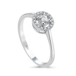 0,37 Karat Diamant Fantasie Solitärring