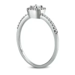 0,41 Karat Diamant Fantasie Prinzessin Ring