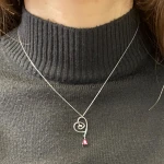Diamant Rubin Kette