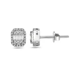 Diamant Baguette Fantasie Ohrring Diamant Baguette Fantasie Ohrring