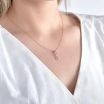 Diamant Mutter-Kind Unendlichkeit Kette Diamant Mutter-Kind Unendlichkeit Kette