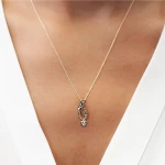 Diamant Mutter-Baby Kette