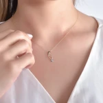 Diamant Mutter-Baby Kette