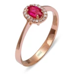 Diamant Rubin Gold Ring Diamant Rubin Gold Ring