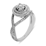 0,44 Karat Diamant Fantasie Miracle Ring 0,44 Karat Diamant Fantasie Miracle Ring