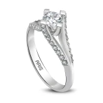 0,89 Karat Diamant Solitärring