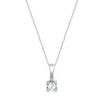 0,15 Karat Solitär-Diamantkette 0,15 Karat Solitär-Diamantkette