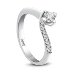 0,43 Karat Diamant Solitärring 0,43 Karat Diamant Solitärring
