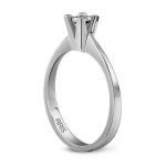 Diamant Miracle Solitärring Ring 0,25 Karat Ansicht