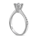 0,79 Karat Diamant Solitärring 0,79 Karat Diamant Solitärring