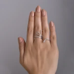 Diamant Schlangenring Diamant Schlangenring