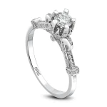0,60 Karat Diamant Solitärring 0,60 Karat Diamant Solitärring