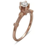 0,60 Karat Diamant Solitärring 0,60 Karat Diamant Solitärring