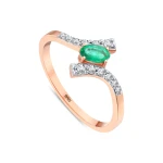 0.41 karat Diamant Ring Aus Gold Fuer Damen 0.41 karat Diamant Ring Aus Gold Fuer Damen