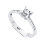 0.40 Karat Solitaerring Diamant Ring