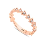 0.19 Karat Diamant Design Ring