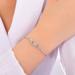 1,00 Karat Effect Diamant-Armband 1,00 Karat Effect Diamant-Armband