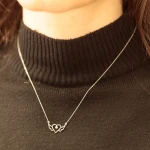 Diamant Kette Flügel der Liebe Diamant Kette Flügel der Liebe
