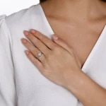 0,58 Karat Effect Diamantring