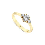 L’oval 0,41 Karat Ovaler Diamantring L’oval 0,41 Karat Ovaler Diamantring