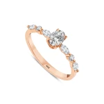 L’oval 0,67 Karat Ovaler Solitär Diamantring L’oval 0,67 Karat Ovaler Solitär Diamantring