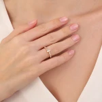 L’oval 0,67 Karat Ovaler Solitär Diamantring L’oval 0,67 Karat Ovaler Solitär Diamantring