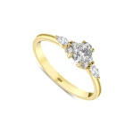 L’oval 0,51 Karat Ovaler Solitär Diamantring L’oval 0,51 Karat Ovaler Solitär Diamantring