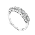0,35 Karat Marquise Halbkarat Diamantring