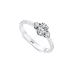 L’oval 0,42 Karat Ovaler Diamantring L’oval 0,42 Karat Ovaler Diamantring