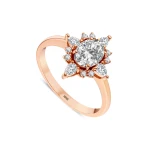 L’oval 1,27 Karat Ovaler Diamantring im Vintage-Stil mit internationalem Zertifikat L’oval 1,27 Karat Ovaler Diamantring im Vintage-Stil mit internationalem Zertifikat