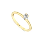 L’oval 0,52 Karat Ovaler Solitär Diamantring mit internationalem Zertifikat L’oval 0,52 Karat Ovaler Solitär Diamantring mit internationalem Zertifikat