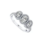 L’oval 1,18 Karat Ovaler Tria Diamantring L’oval 1,18 Karat Ovaler Tria Diamantring