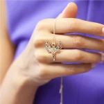 Diamant Friedensengel Azrael Kette