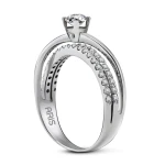 0,63 Karat Diamant Solitärring Como