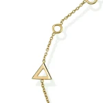 Diamant Armband mit 4-Elemente-Symbol Diamant Armband mit 4-Elemente-Symbol