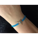 Sandalfon Machtengel Blautopas Gold Armband Sandalfon Machtengel Blautopas Gold Armband