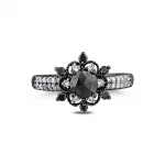 Diamant mit schwarzem Diamant