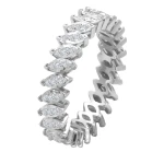 0,50 Karat Diamant Marquise Tamtur Ehering