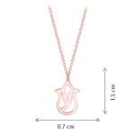 Gold Tulpen Kette