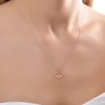 Liebessymbol Goldkette (Osram ne Nsoromma) Liebessymbol Goldkette (Osram ne Nsoromma)